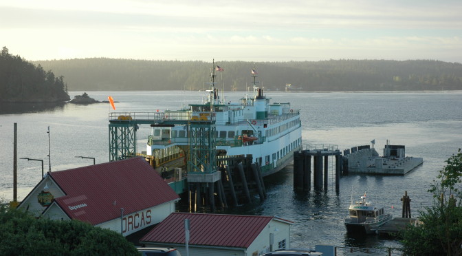 Day trippers! Friday Harbor